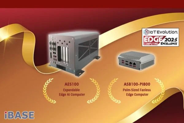 IBASE Wins 2025 IoT Edge Computing Excellence Awards for Two Edge Computers