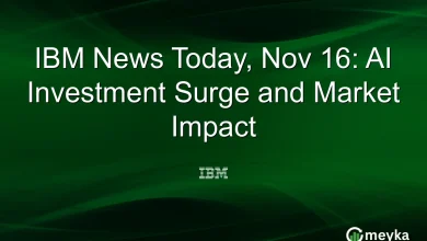 IBM News Today, Nov 16: AI Investment Surge and Market Impact