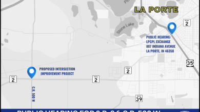 INDOT to host public hearing regarding S.R. 2 and C.R. 500 W