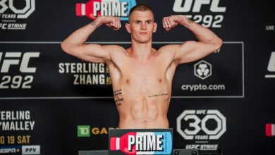 Ian Machado Garry bate o peso e confirma duelo contra ex-campeão no UFC Catar
