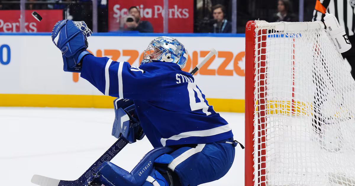Ice Chips: Maple Leafs G Stolarz to start vs. Bruins