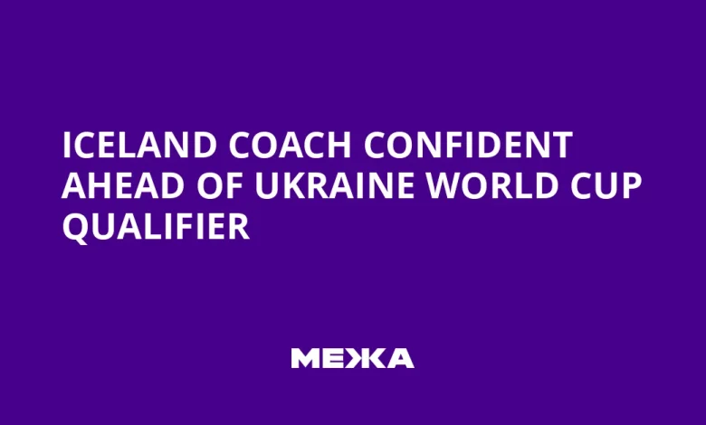 Iceland Coach Confident Ahead of Ukraine World Cup Qualifier
