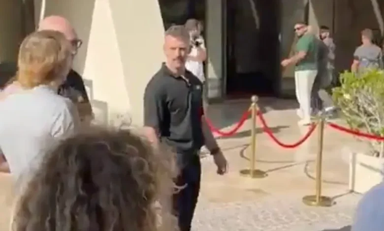 Ilia Topuria, Paddy Pimblett cross paths, exchange words ahead of UFC Qatar