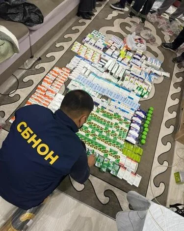 Illegal psychotropic drug distribution channel uncovered in Bishkek