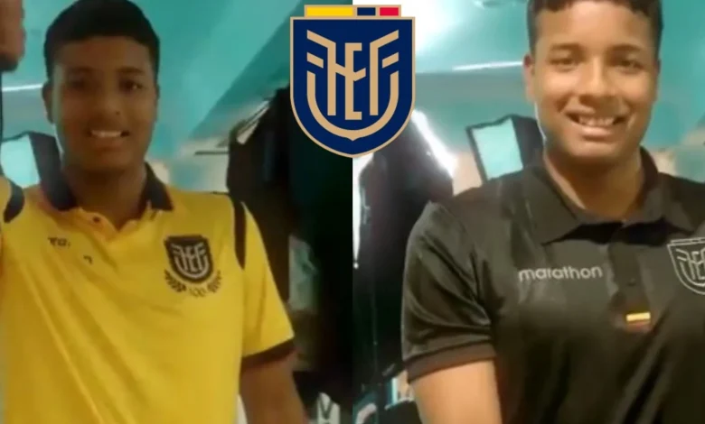 Ilusión tricolor: Jeremy Arévalo ya se puso la camiseta de la Selección de Ecuador