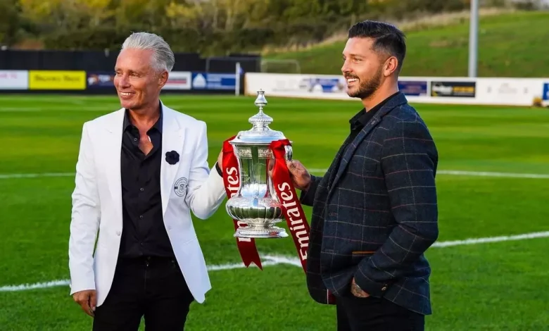 'I'm Britain's first gay dad – I bought son a football team and FA Cup history now awaits'