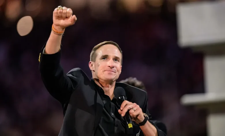 In broadcasting return, Drew Brees says he can be among best NFL announcers