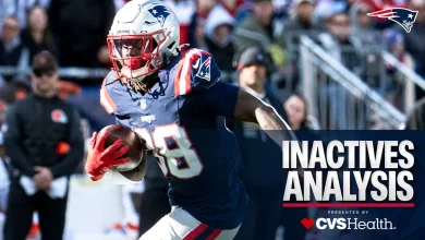 Inactives Analysis: Patriots Running Back and Safety Depth in Focus Ahead of Sunday's Game vs. the Falcons
