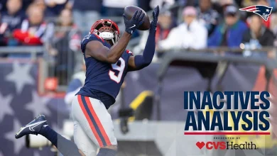 Inactives Analysis: Who Fills in for Boutte, Stevenson and Elliss for the Patriots in Sunday's Game vs. the Bucs?