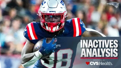 Inactives Analysis: Who Fills in for Kayshon Boutte, Austin Hooper and Rhamondre Stevenson vs. the Jets on Thursday Night Football?