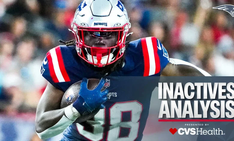 Inactives Analysis: Who Fills in for Kayshon Boutte, Austin Hooper and Rhamondre Stevenson vs. the Jets on Thursday Night Football?