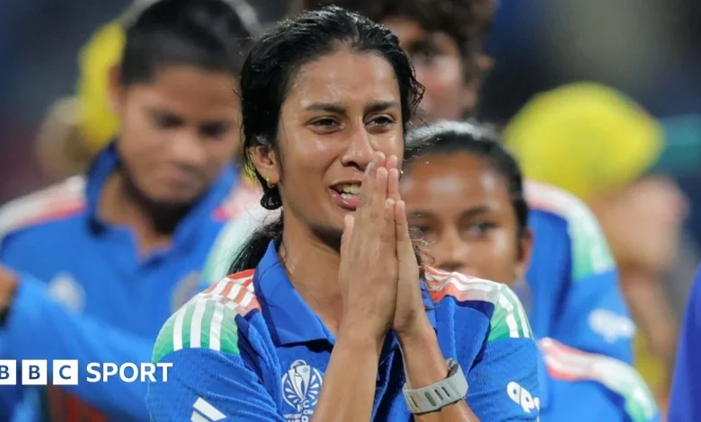 India beat Australia: Hosts reach Women's World Cup final with record chase