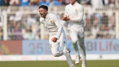 India in trouble at 10-2 chasing 124 as Gill hospitalized in 1st test against South Africa