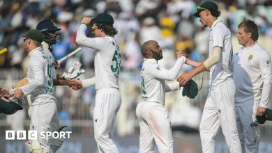 India v South Africa: Proteas win first Test in India since 2010 in low-scoring thriller