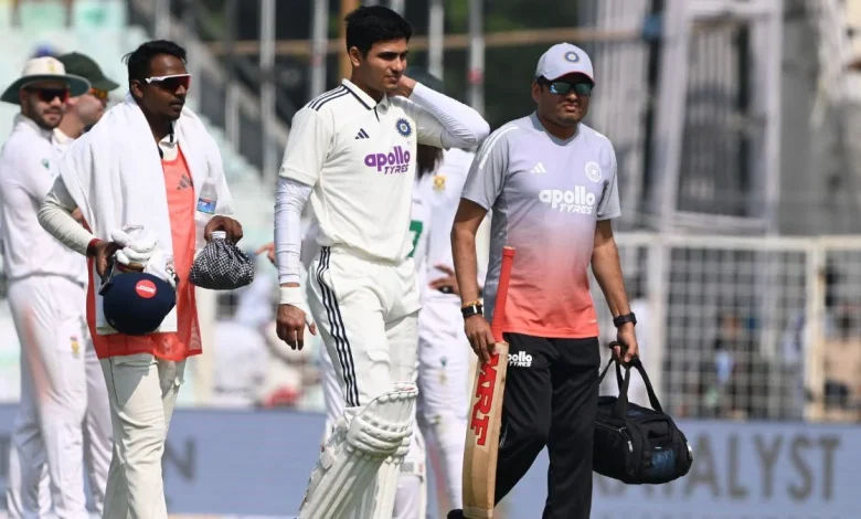 India vs South Africa: Injured Shubman Gill doubtful for remainder of Kolkata Test