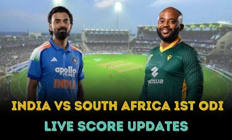 India vs South Africa LIVE SCORE UPDATES 1st ODI: Breetzke-Zorzi rebuild SA after early wickets