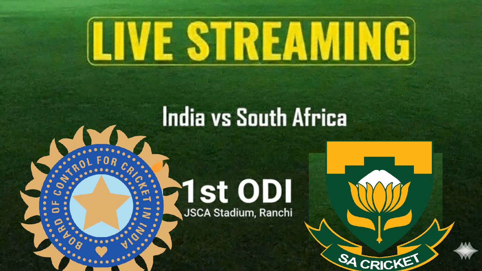 India vs South Africa Live Streaming Online, 1st ODI: When and Where to Watch IND vs SA ODI Match Live on TV and Online?