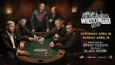 Individual event tickets for WrestleMania 42 at Las Vegas' Allegiant Stadium on sale on Black Friday