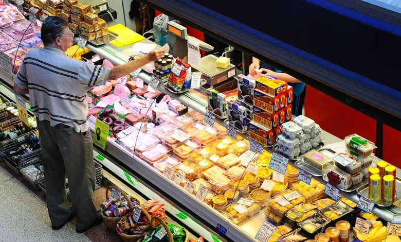 Inflation falls but food prices continue to bite