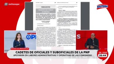 🔴🔵#InformamosYOpinamos 🗯🗯 | En diálogo con Exitosa, el exjefe de la Dirección Nacional de Inteligencia (DINI), Danilo Guevara, opinó sobre las medidas complementarias que el gobierno ha establecido para el estado de emergencia en Lima y Callao. "T