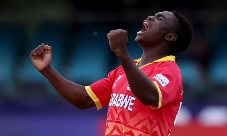 Injured Muzarabani out of Pakistan tri-series, Nyamhuri named replacement