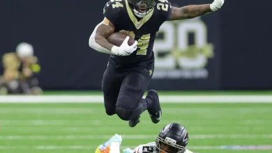 Injuries have paved the way for rookie Devin Neal to be the Saints' lead back this week