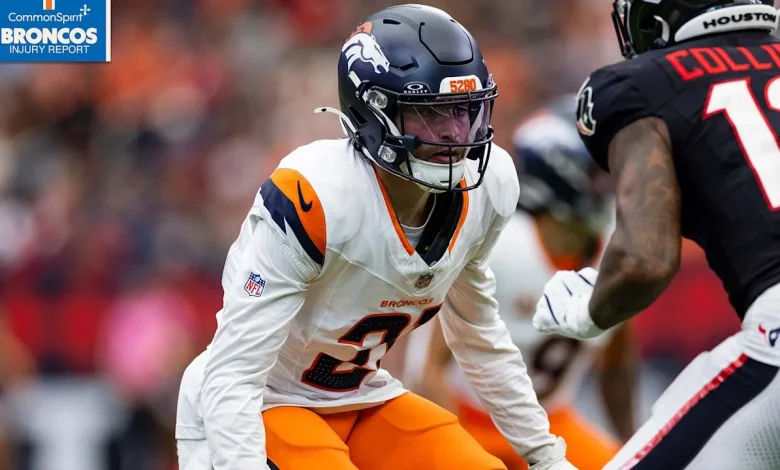 Injury Report: CB Riley Moss, S Brandon Jones improve to full participants, expected to be available for Week 10 game vs. Raiders