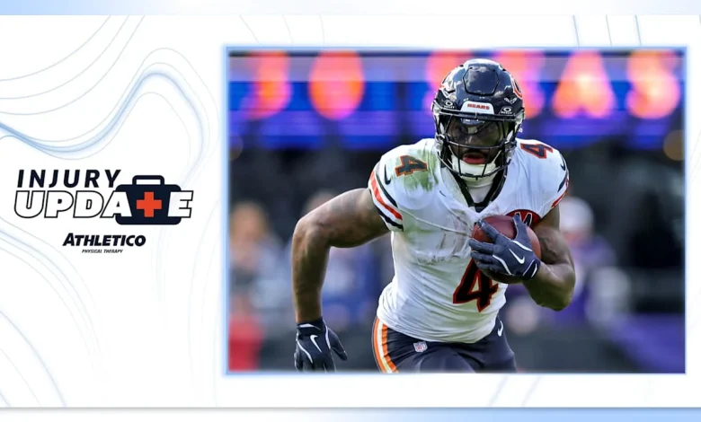 Injury Update: Bears to be without RB D'Andre Swift vs. Bengals