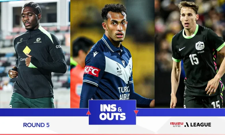 Ins & Outs Round 5: Victory star ‘touch and go’ for Big Blue, Socceroos back from US tour