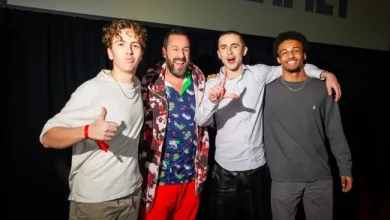 Inside the Only Awards Event Where Adam Sandler and Timothée Chalamet Lose a Basketball Game