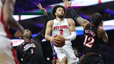 Instant observations: Tyrese Maxey scores 33 in Sixers loss to Pistons