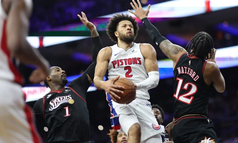 Instant observations: Tyrese Maxey scores 33 in Sixers loss to Pistons