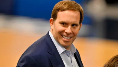 "Interviewing Next GM" - Patrick Dumont Sparks Online Chaos After Viral Courtside Encounter With Fan Wearing Luka Doncic Lakers Jersey