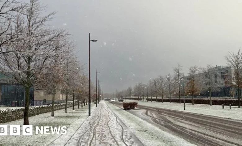 Inverness sees Scotland's first snowfall of season