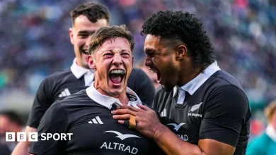 Ireland 13-26 New Zealand: Four-try All Blacks beat rivals in Chicago rematch