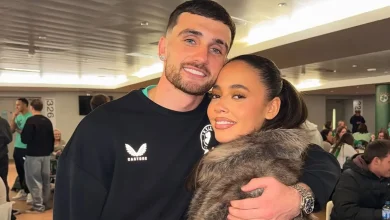 Ireland football star Troy Parrott's life off the pitch with glam girlfriend Lauren