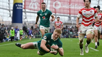 Ireland scramble to scrappy win over Japan