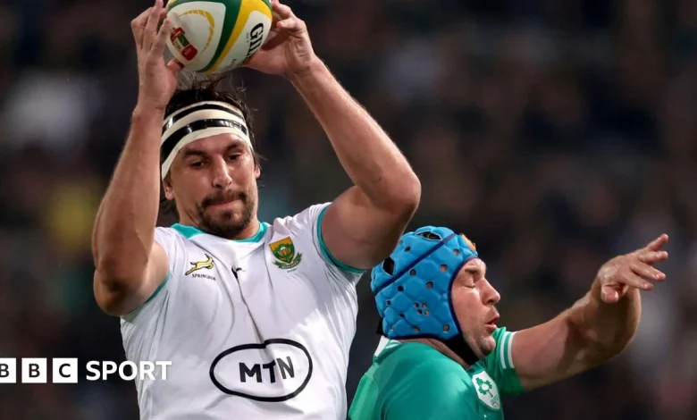 Ireland v South Africa: Andy Farrell's side host Springboks in Aviva Stadium 'litmus test' for both