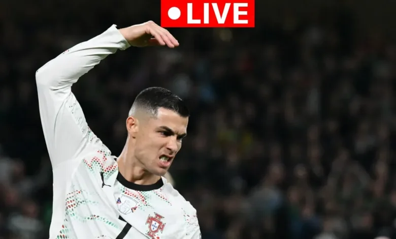Ireland vs. Portugal LIVE: Cristiano Ronaldo sent off after VAR intervention in the World Cup qualifiers! (...