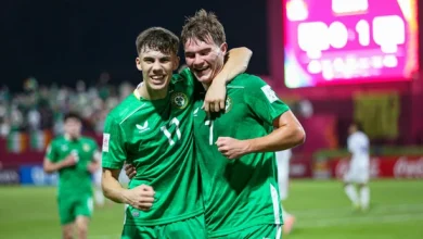 Ireland's Max Kovalevskis to miss rest of U17 World Cup due to concussion