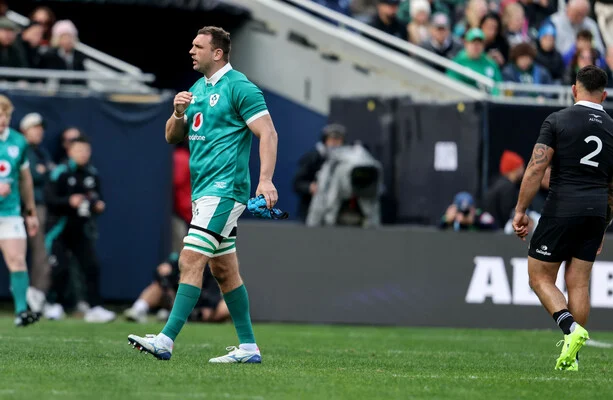 Ireland's Tadhg Beirne free to play against Japan after 20-minute red card rescinded