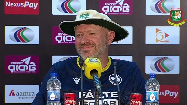 Irish spin bowling coach applauds McBrine's effort