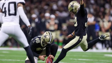 Irishman Charlie Smyth will make Saints debut after being elevated from the practice squad