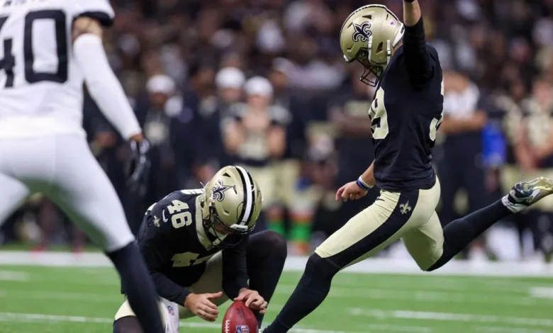 Irishman Charlie Smyth will make Saints debut after being elevated from the practice squad