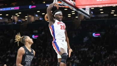 Isaiah Stewart injury: Detroit Pistons' big exits vs Nets with left ankle sprain