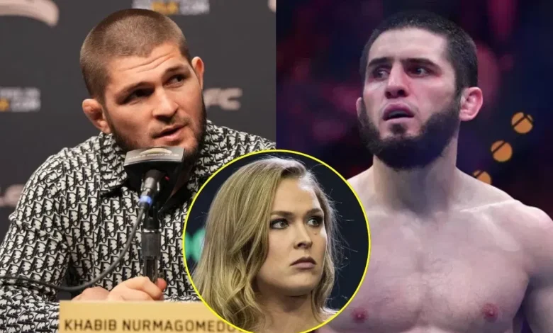 Islam Makhachev Rejects Ronda Rousey’s Take on Khabib Nurmagomedov “GOAT” Status