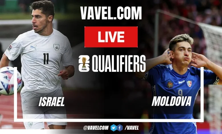 Israel vs Moldova LIVE Score Updates in 2026 World Cup Qualifiers Match