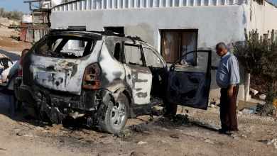 Israeli settlers torch homes and vehicles in Palestinian West Bank villages
