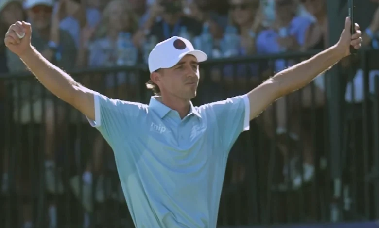 'It feels unbelievable': David Puig holds off local stars in dominant Australian PGA Championship triumph