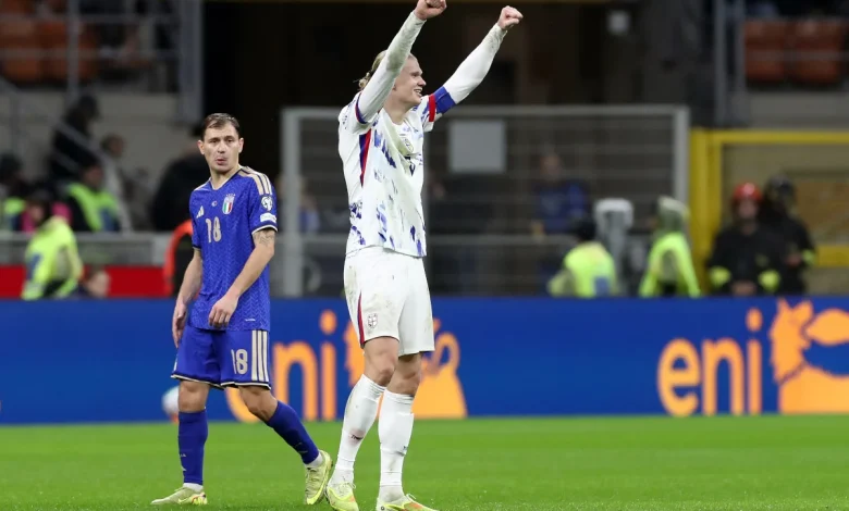 Italy 1-4 Norway: Haaland shows why Azzurri 2nd best